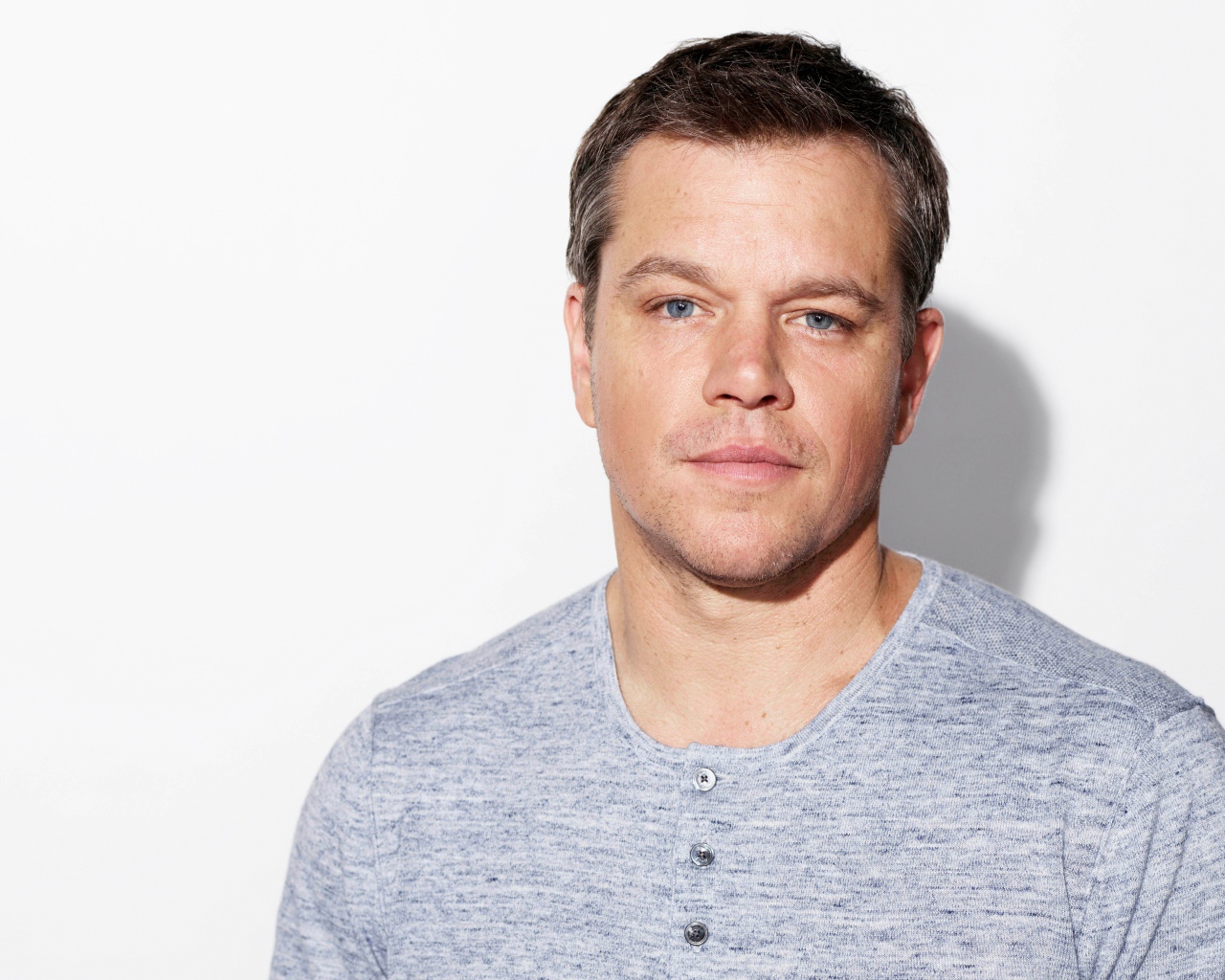 Голубоглазый актер Мэтт Деймон 