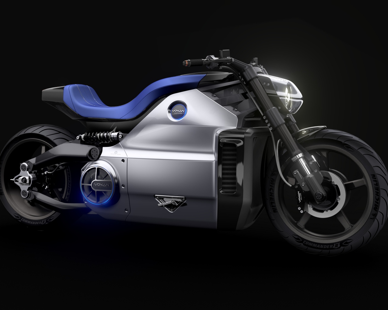 Motorcycle Voxan Wattman, concept