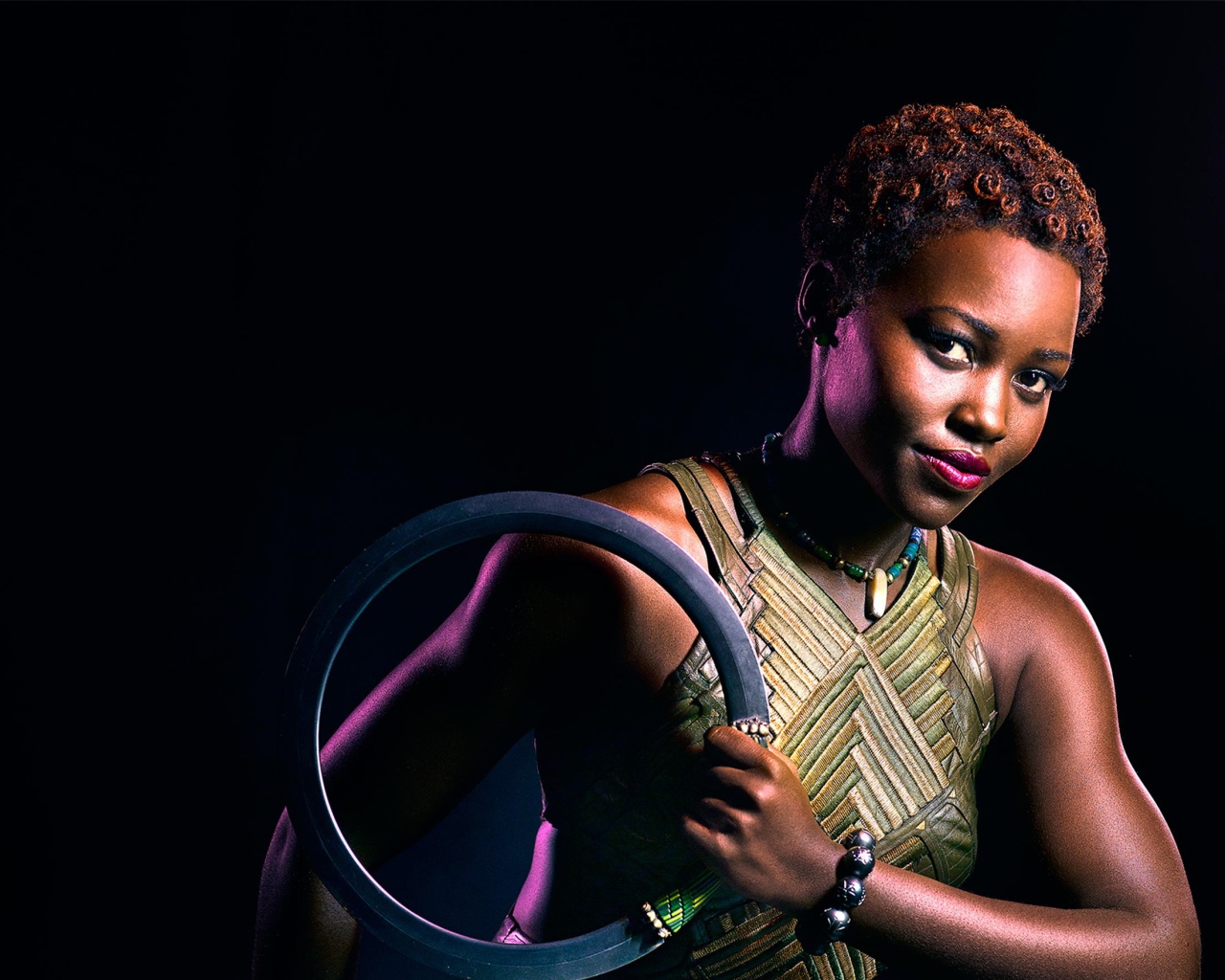 Актриса Люпита Нионго фильм Черная пантера, 2018 