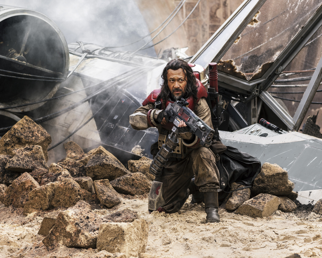 Бейз Мальбус персонаж фильма Изгой-один. Звёздные войны Истории 