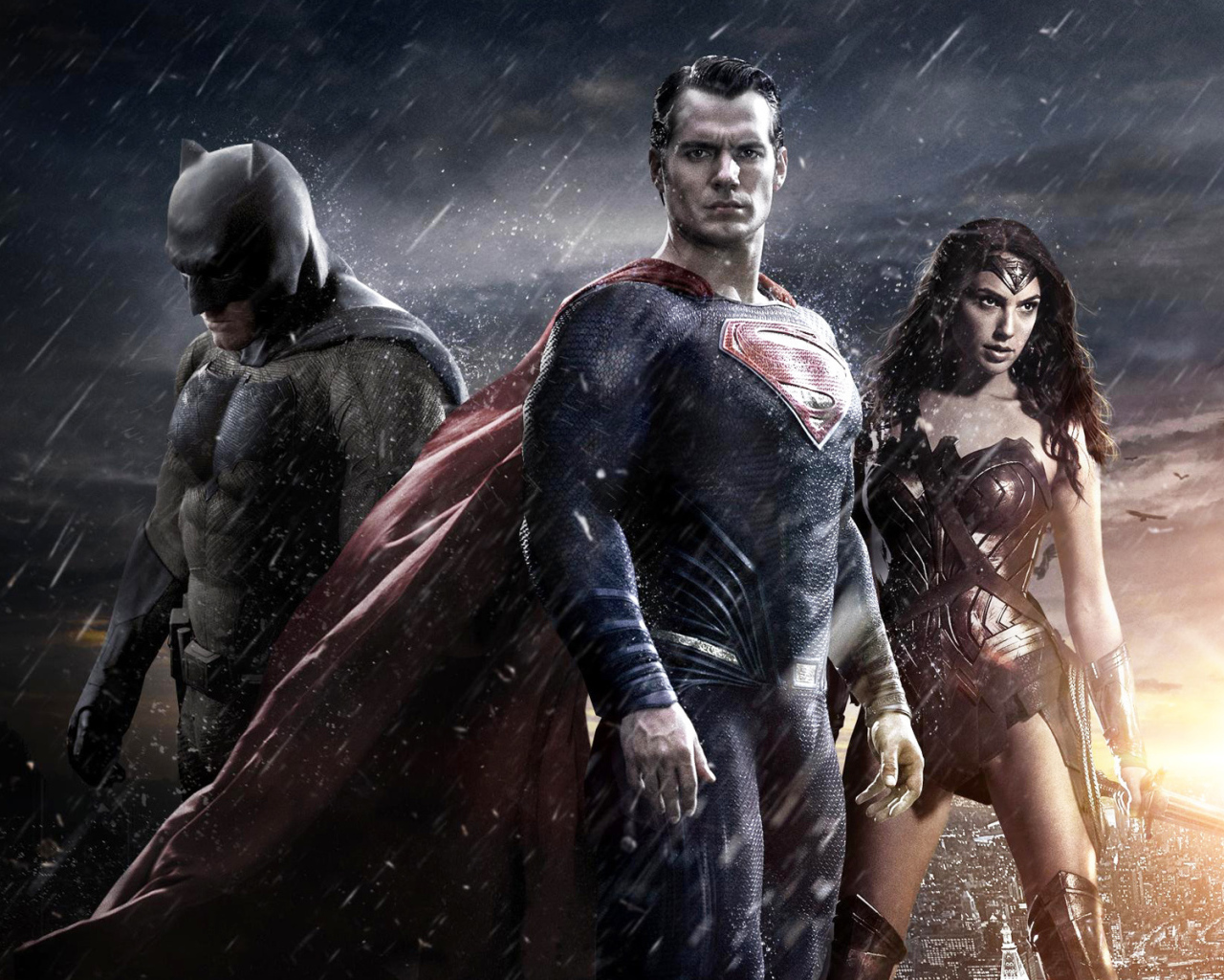Бэтмен, Супермен и Чудо женщина фильм Бэтмен против Супермена На заре справедливости 