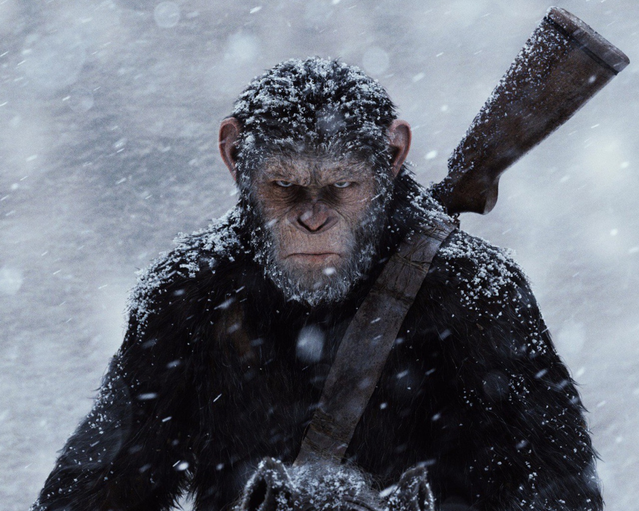 Цезарь персонаж фильма Планета обезьян Война 2017 