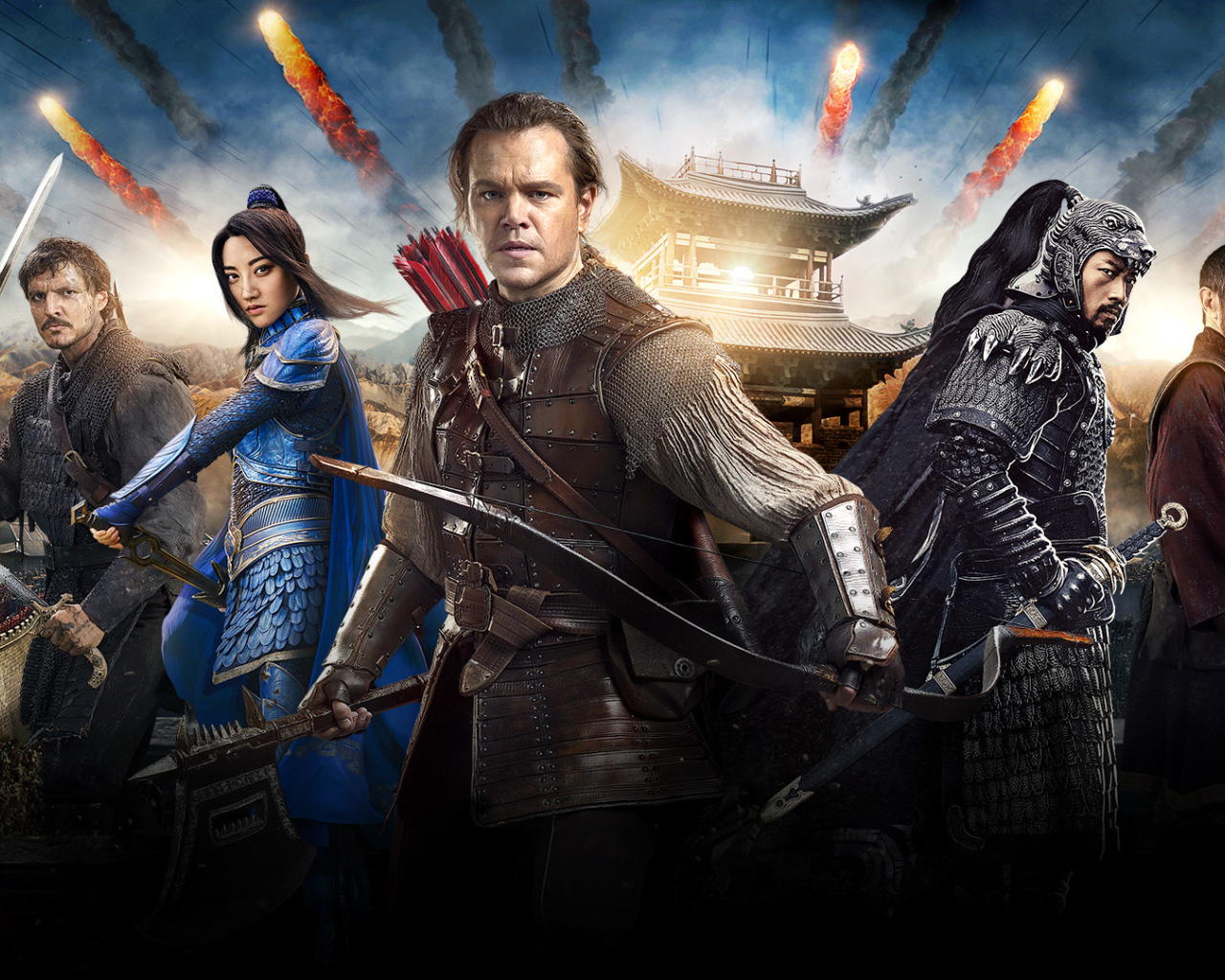 Персонажи фильма Великая стена  2017 