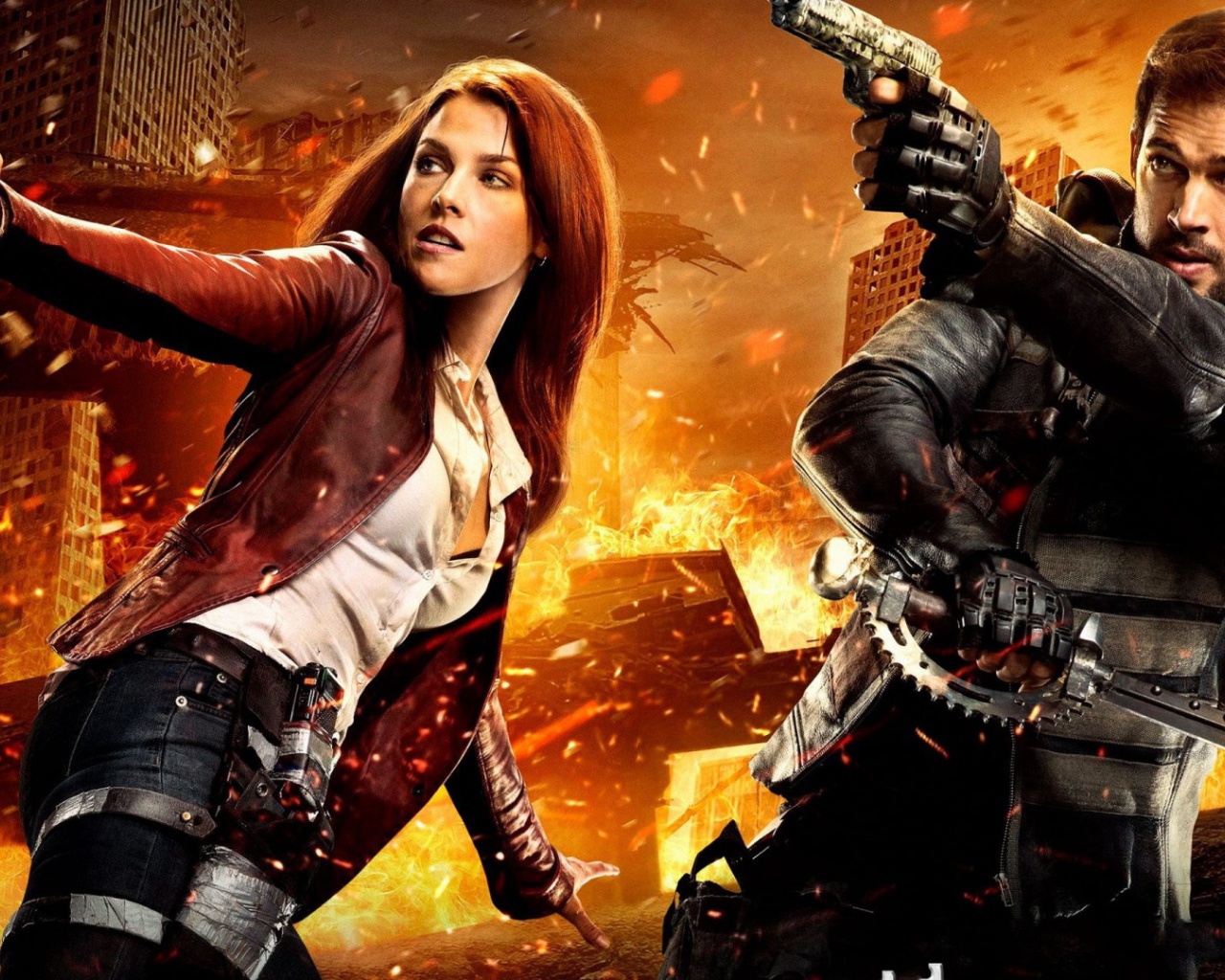 Клэр и Кристиан персонажи фильма  Обитель зла Последняя глава 