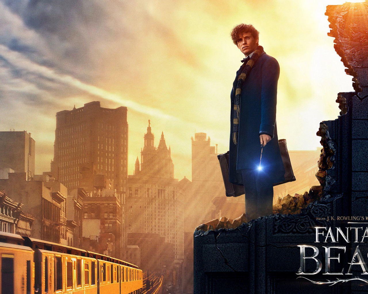 Эдди Редмэйн  в фильме Фантастические твари и где они обитают 