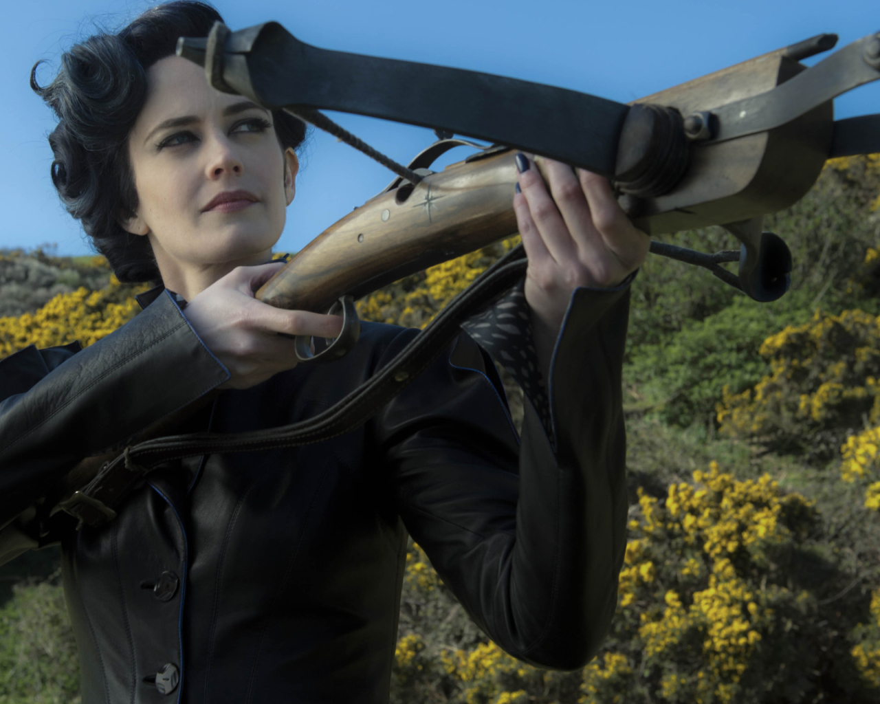 Ева Грин фильм Дом странных детей мисс Перегрин 