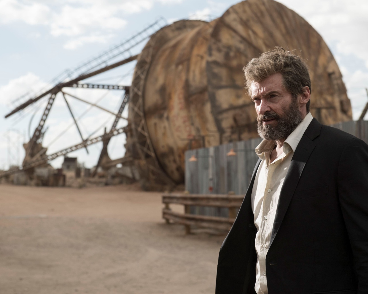 Хью Джекман в фильме Логан 2017 