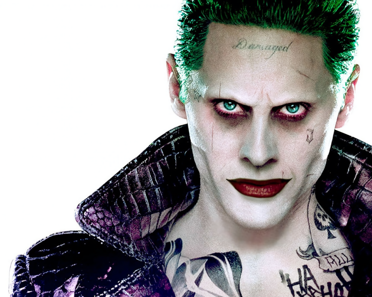 Джаред Лето в роли Джокера фильм Отряд самоубийц 