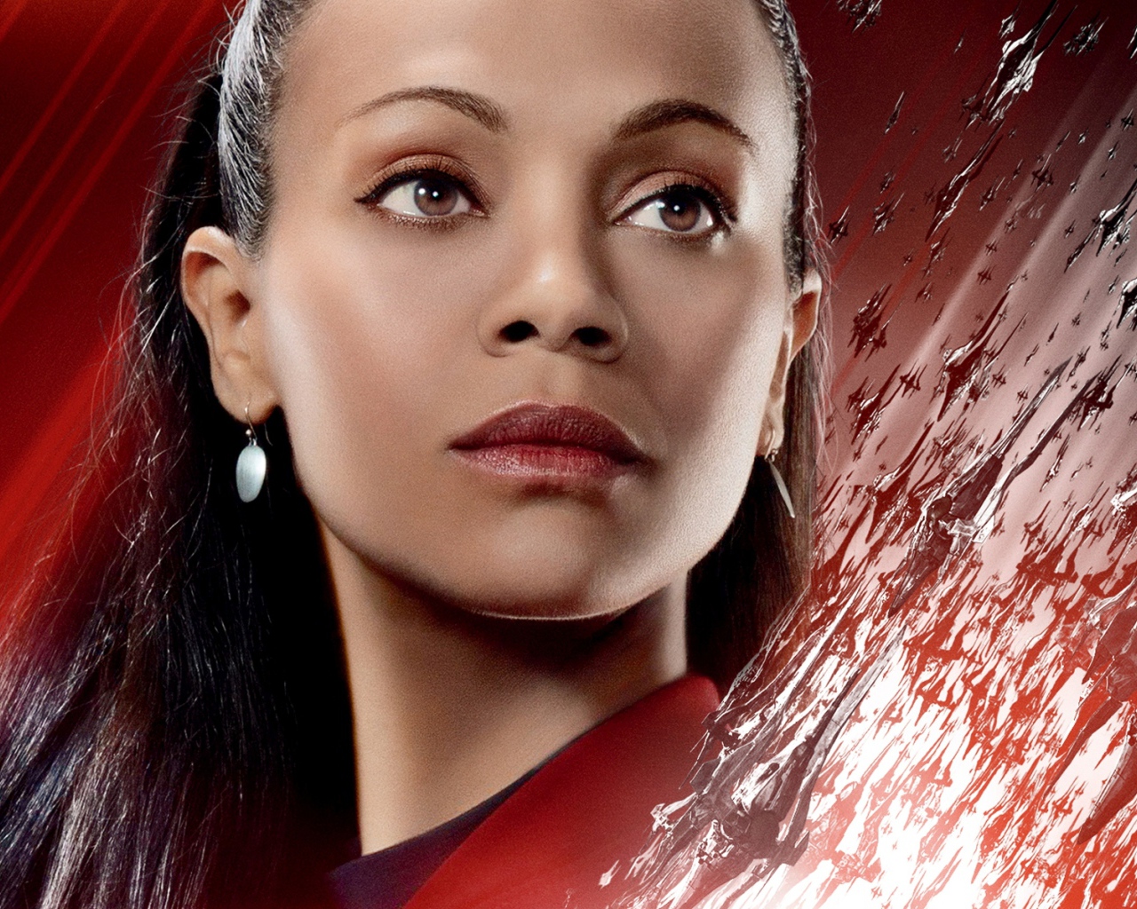 Лейтенант Ухура персонаж фильма Стартрек Бесконечность 