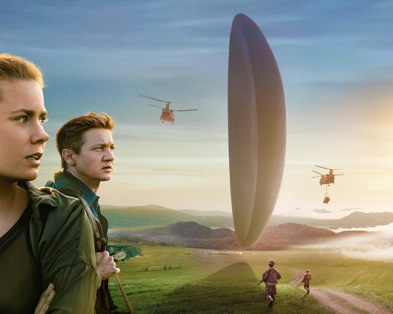 Луиза и Иэн персонажи фильма Прибытие 