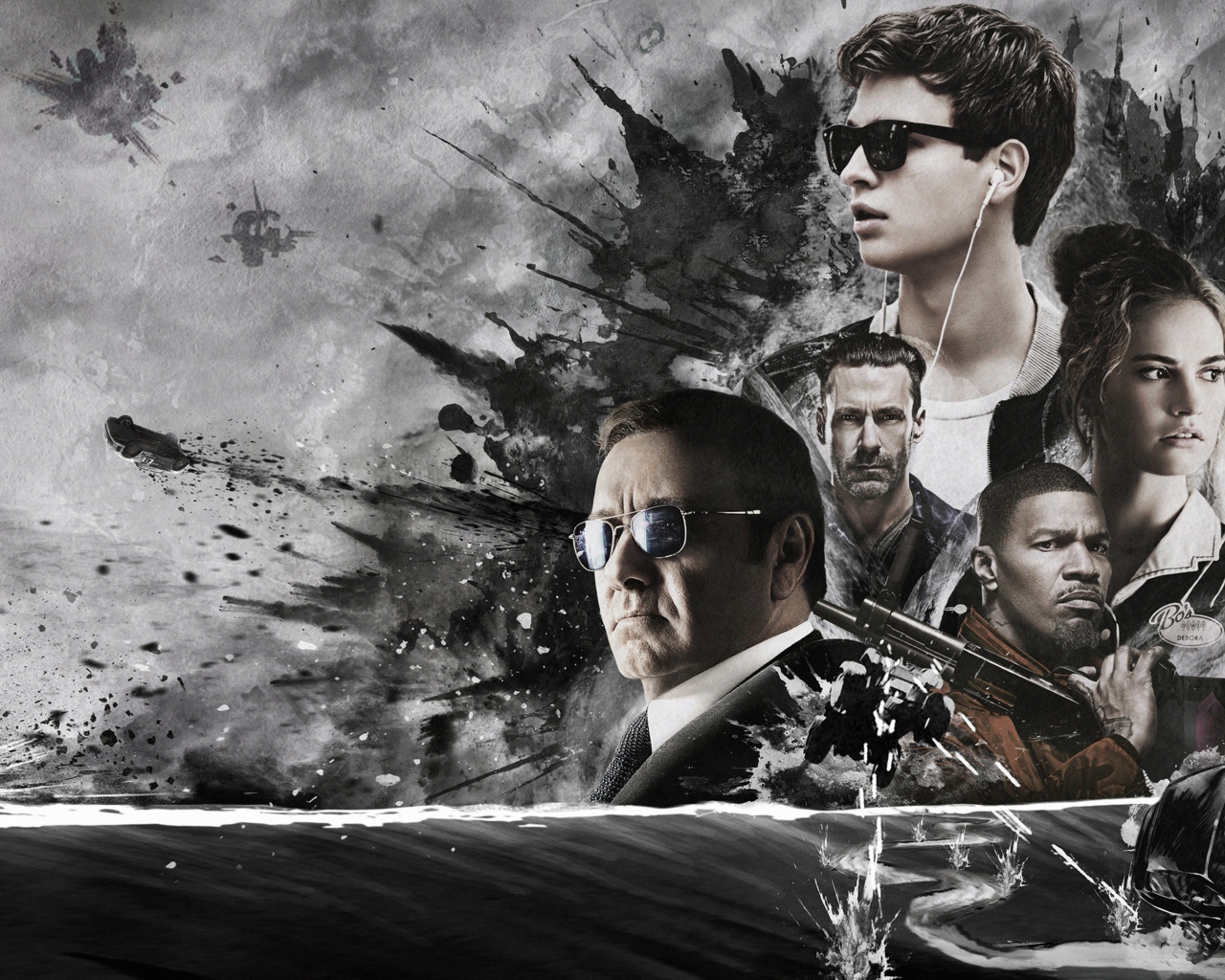 Постер фильма Малыш на драйве, 2017