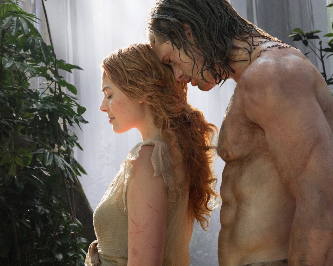 Тарзан  и Джейн главные герои фильма Тарзан. Легенда 