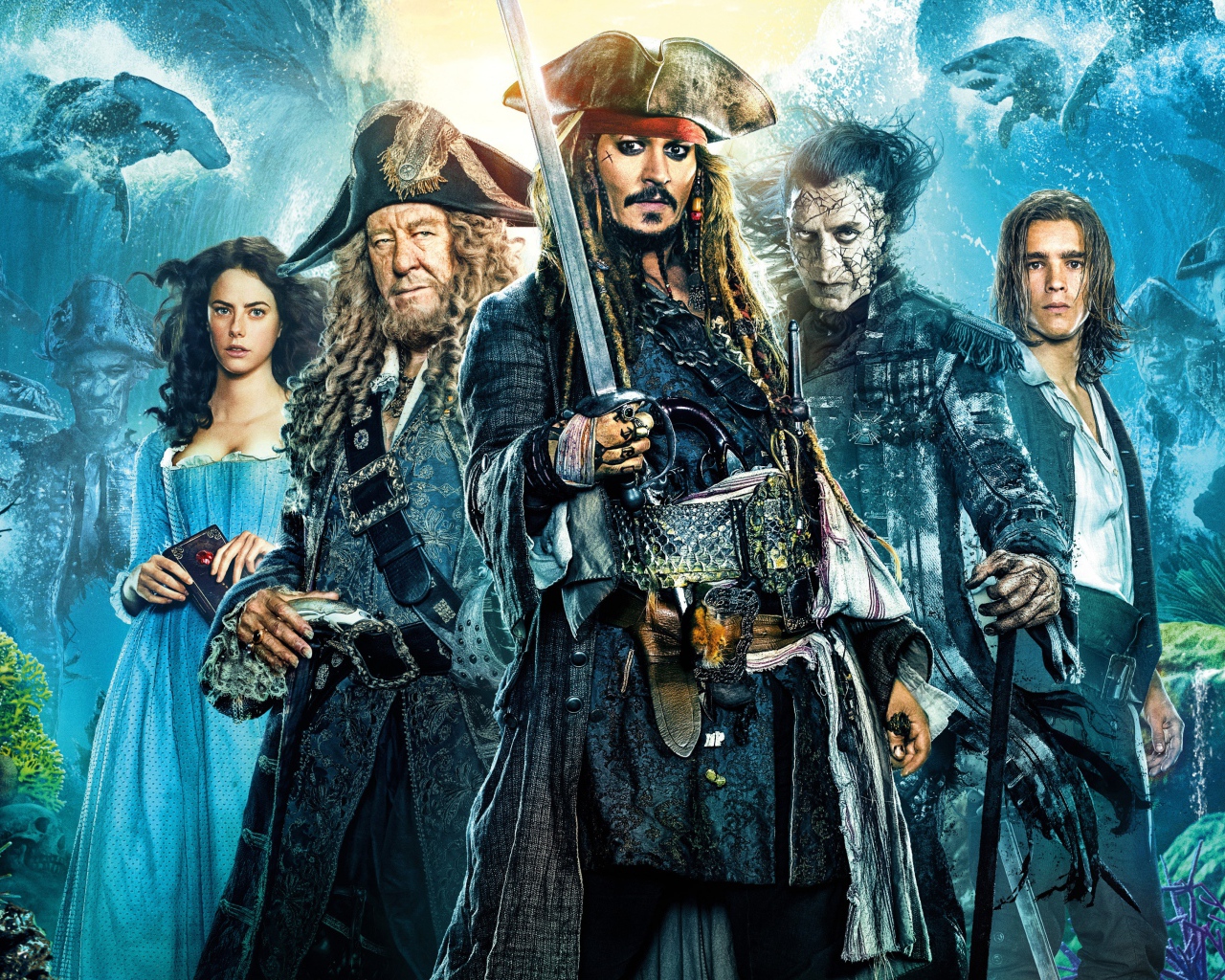Персонажи фильма Пираты Карибского моря 5. Мертвецы не рассказывают сказки 2017 
