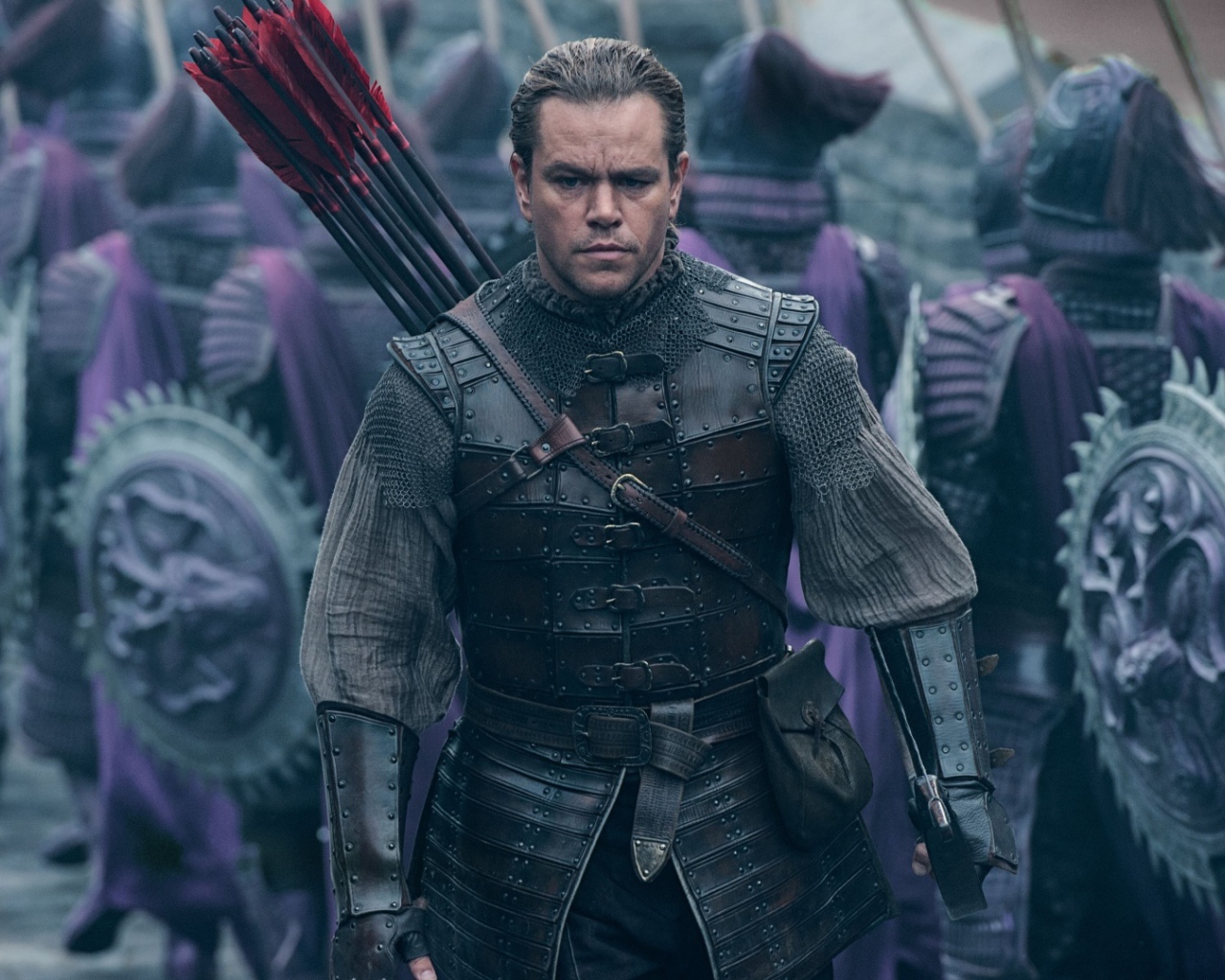 Командир наемников Уиллем Гэрин фильм Великая стена 