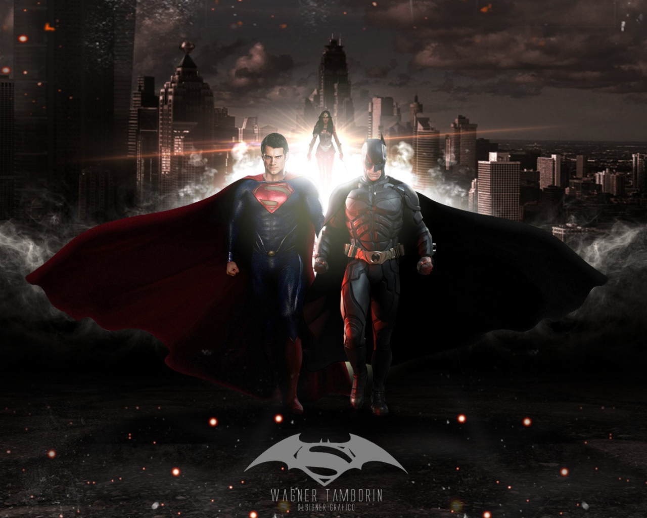 Главные герои фильма Бэтмен против Супермена На заре справедливости 