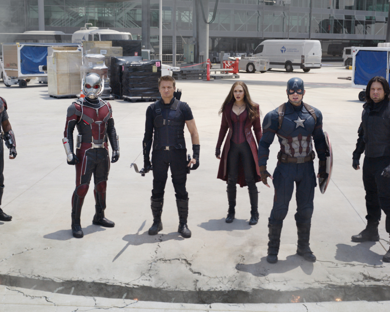 Команда супер героев Капитана Америка фильм Первый мститель Противостояние 
