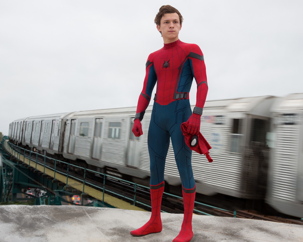 Том Холланд в фильме Человек-паук. Возвращение домой,  2017 