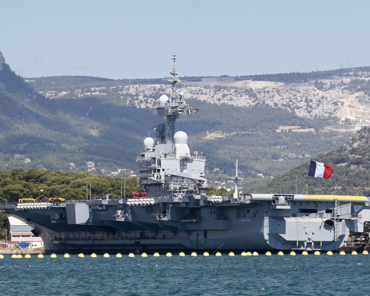 Aircraft carrier Charles de Gaulle French Navy