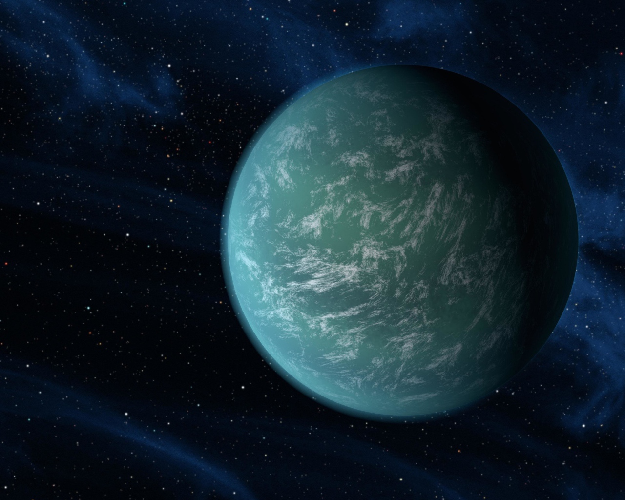 Планета солнечной системы Уран 