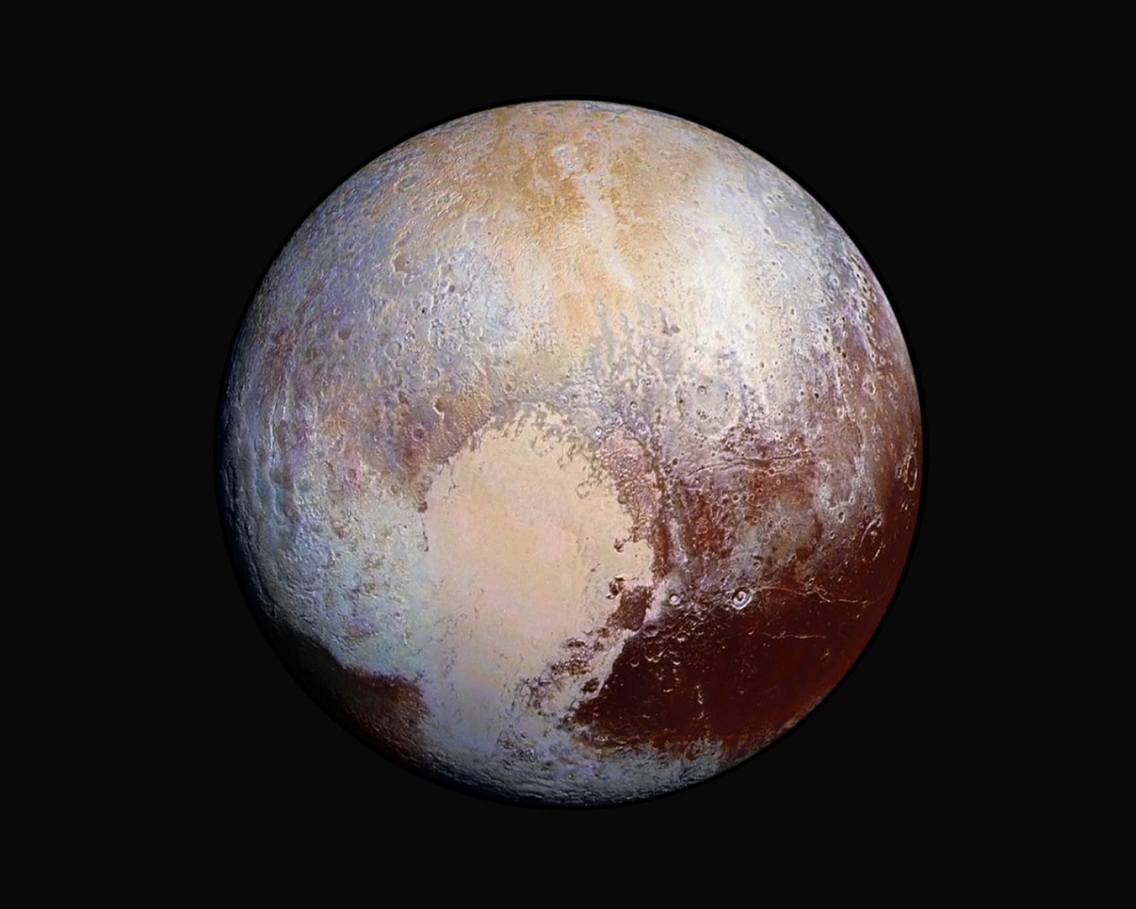 Планета солнечной системы Плутон 