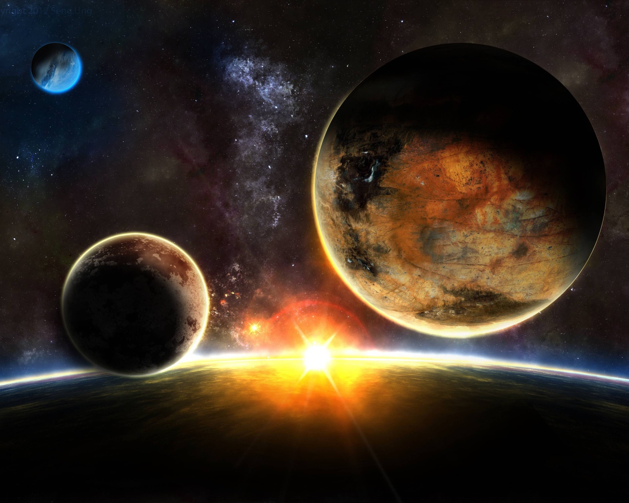 Планеты солнечной системы Меркурий и Венера 