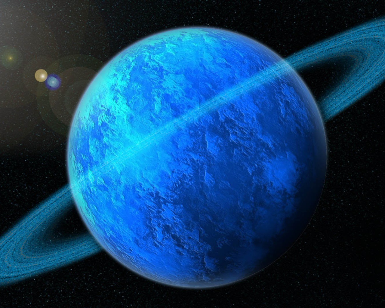 Кольцо вокруг планеты Уран 