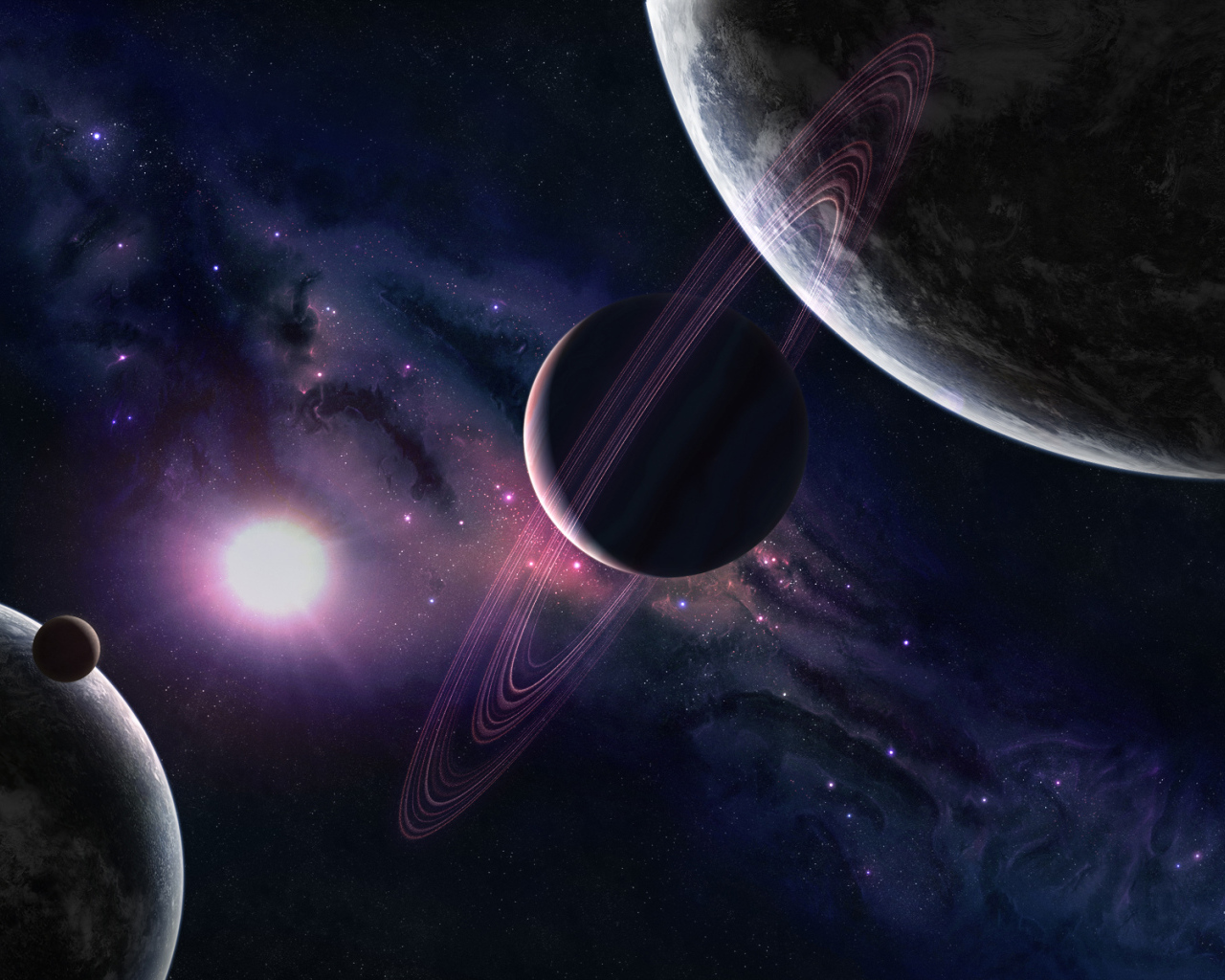 Уран и другие планеты солнечной системы 