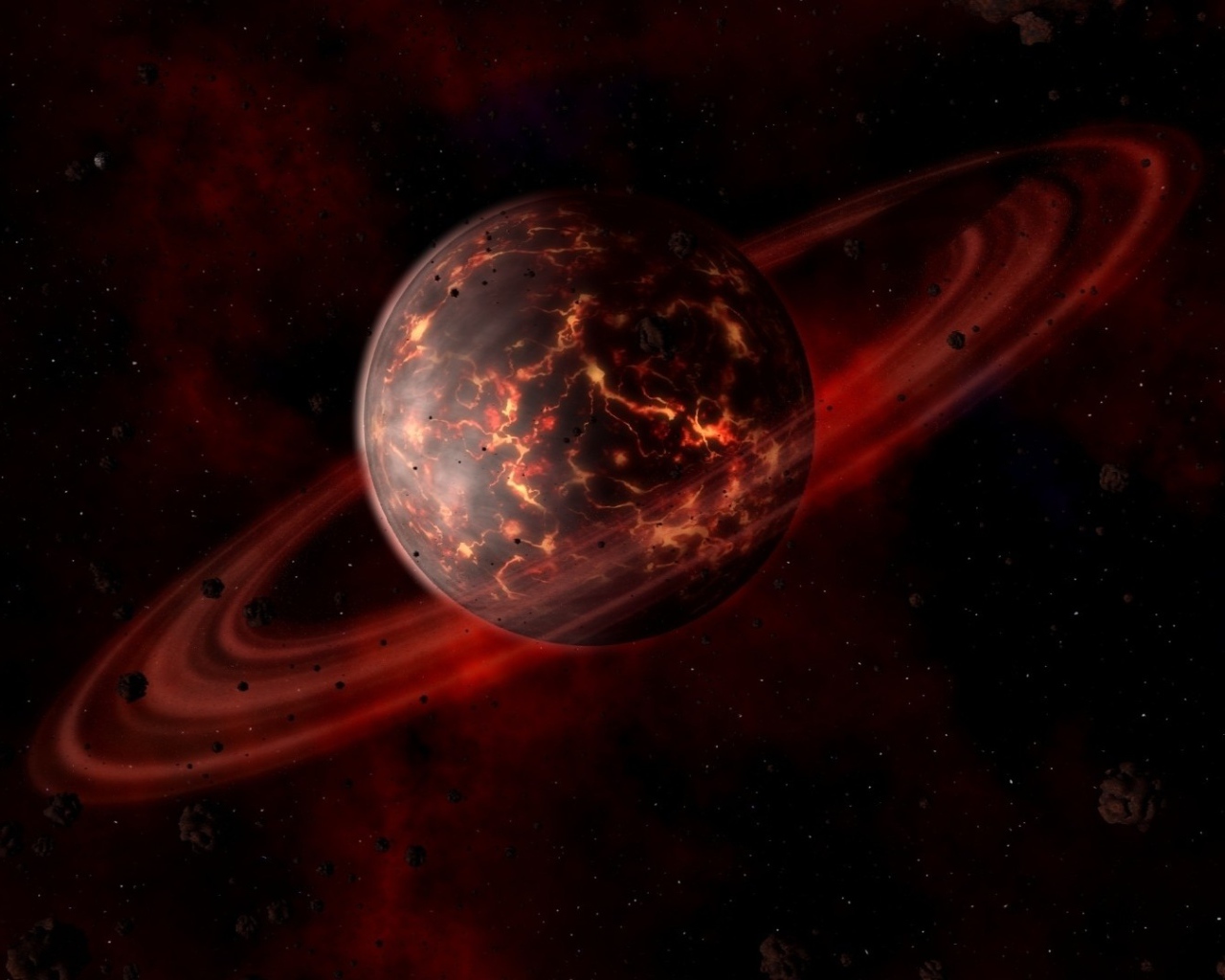 Вулканическая планета  