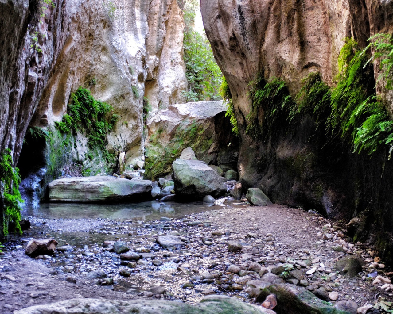 Красивое ущелье Авакас, Кипр 