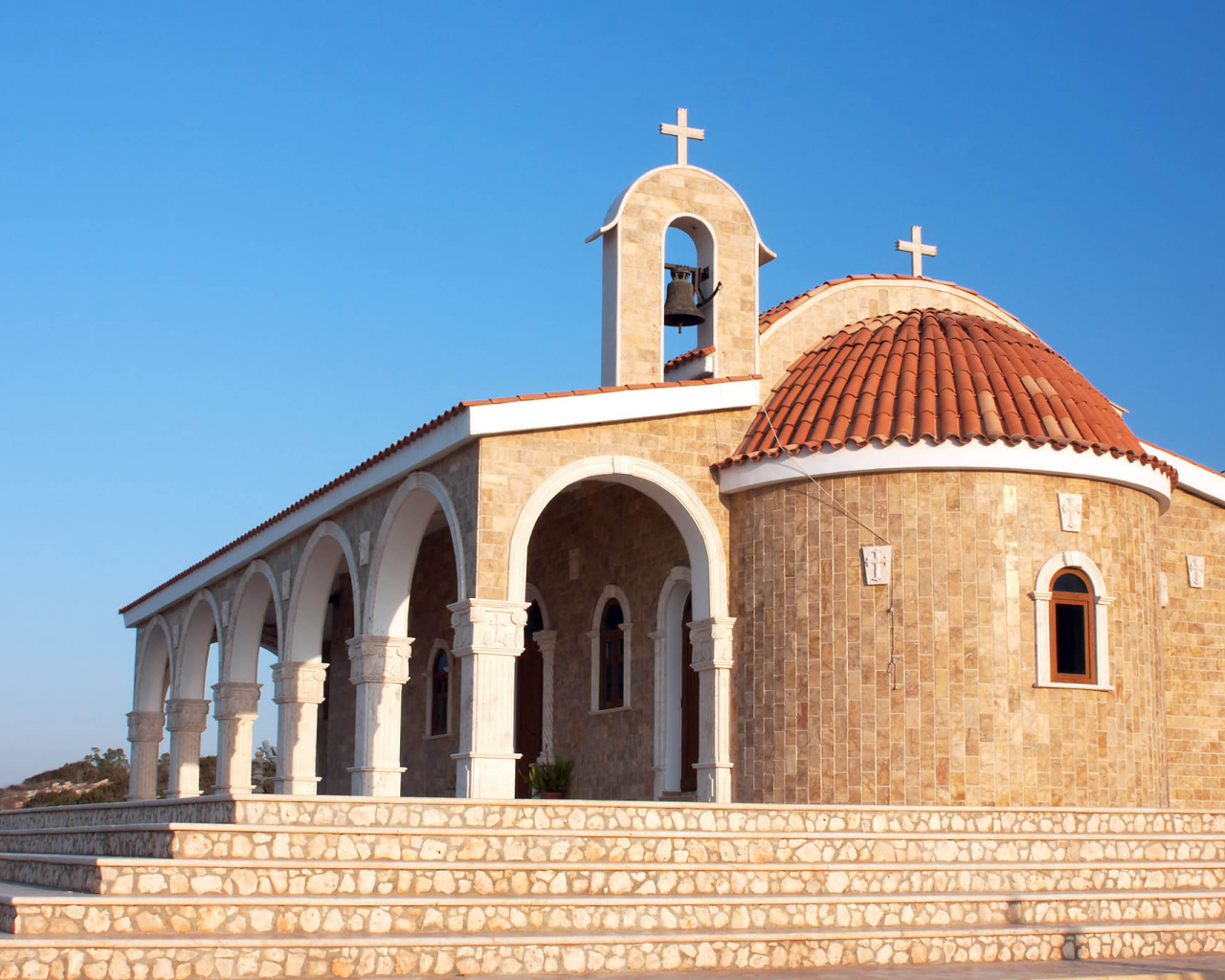 Церковь святого Епифания,Айя Напе, Кипр 