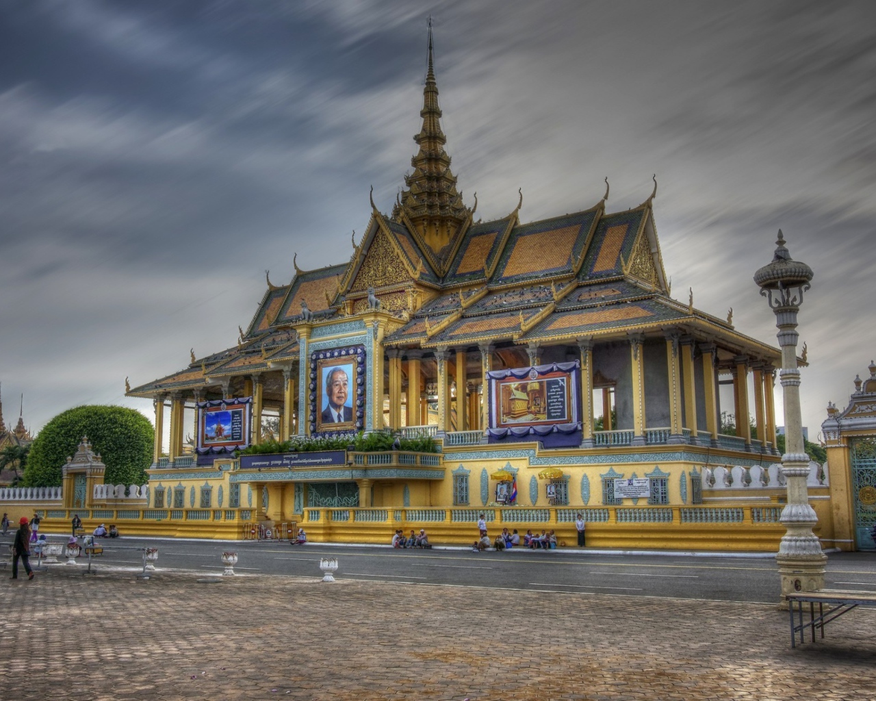 Дворец короля в Камбоджа