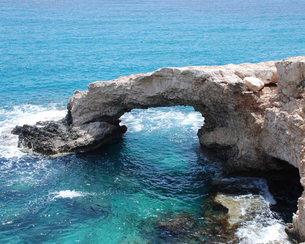 Волшебный мостик влюбленных, Айя Напа, Кипр 