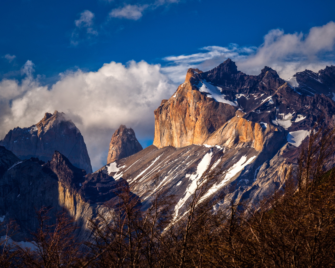 Горный пейзаж, Патагония Чили 