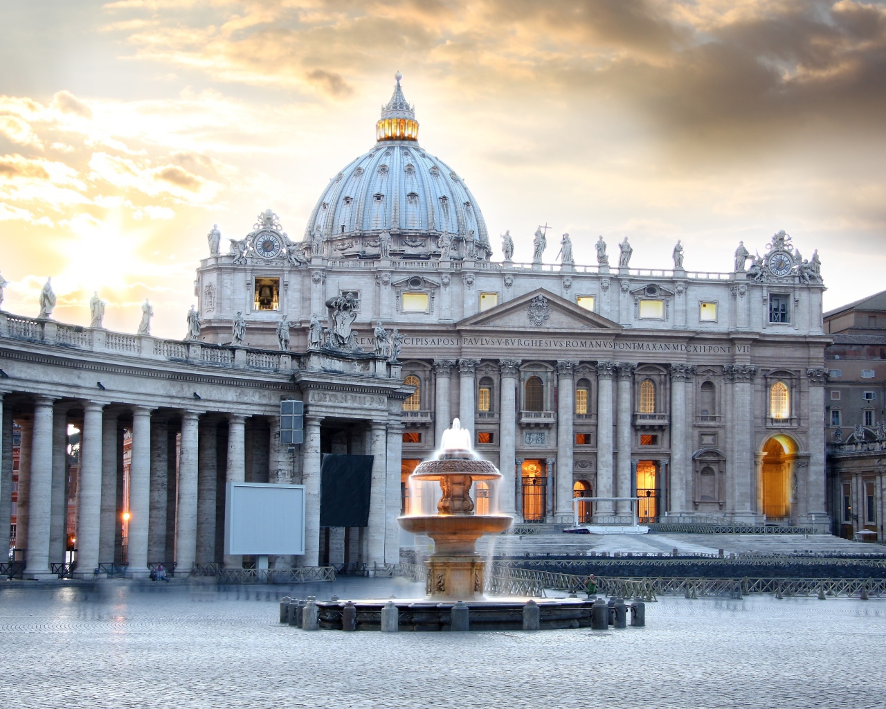 Старинный собор Святого Петра,  Ватикан 