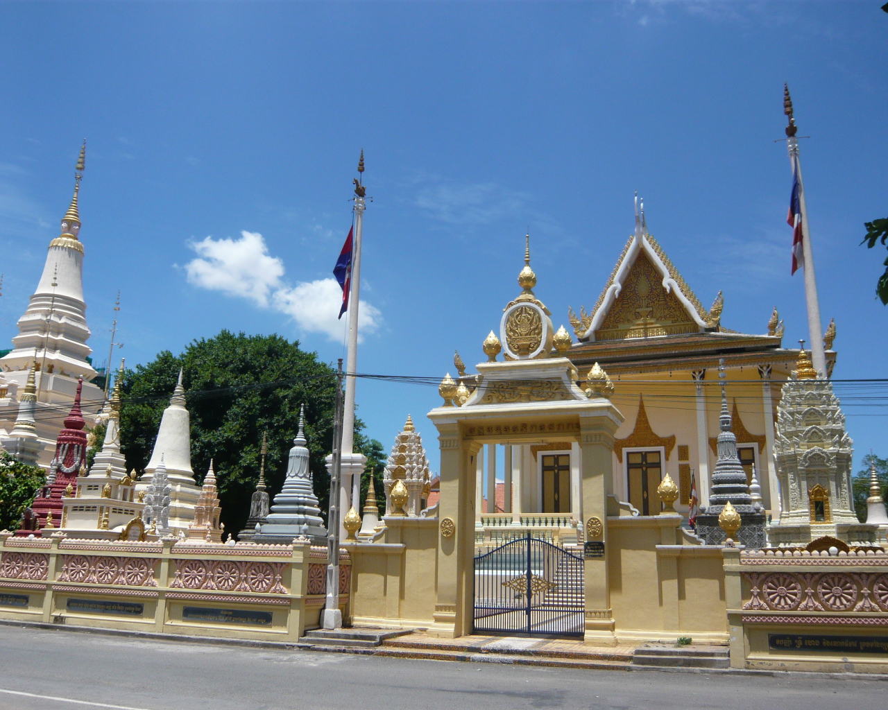 Храм цветущего лотоса Камбоджа 