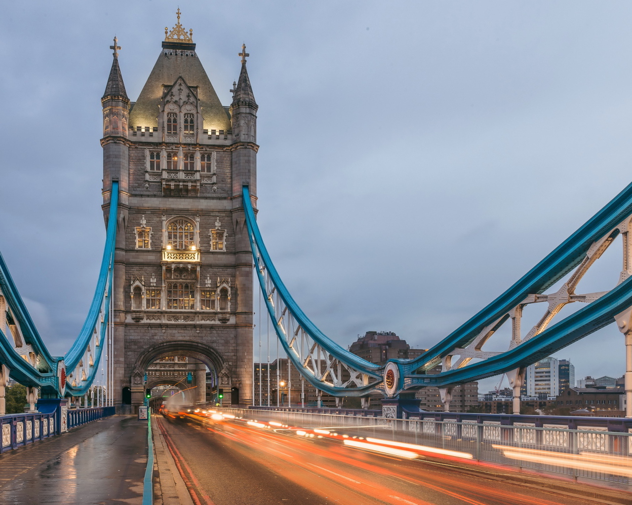 Висячий Тауэрский мост, Лондон. Великобритания 