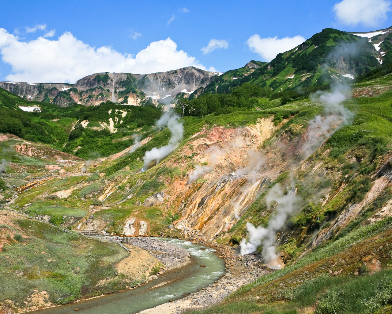 Долина Гейзеров, Камчатка, Россия 