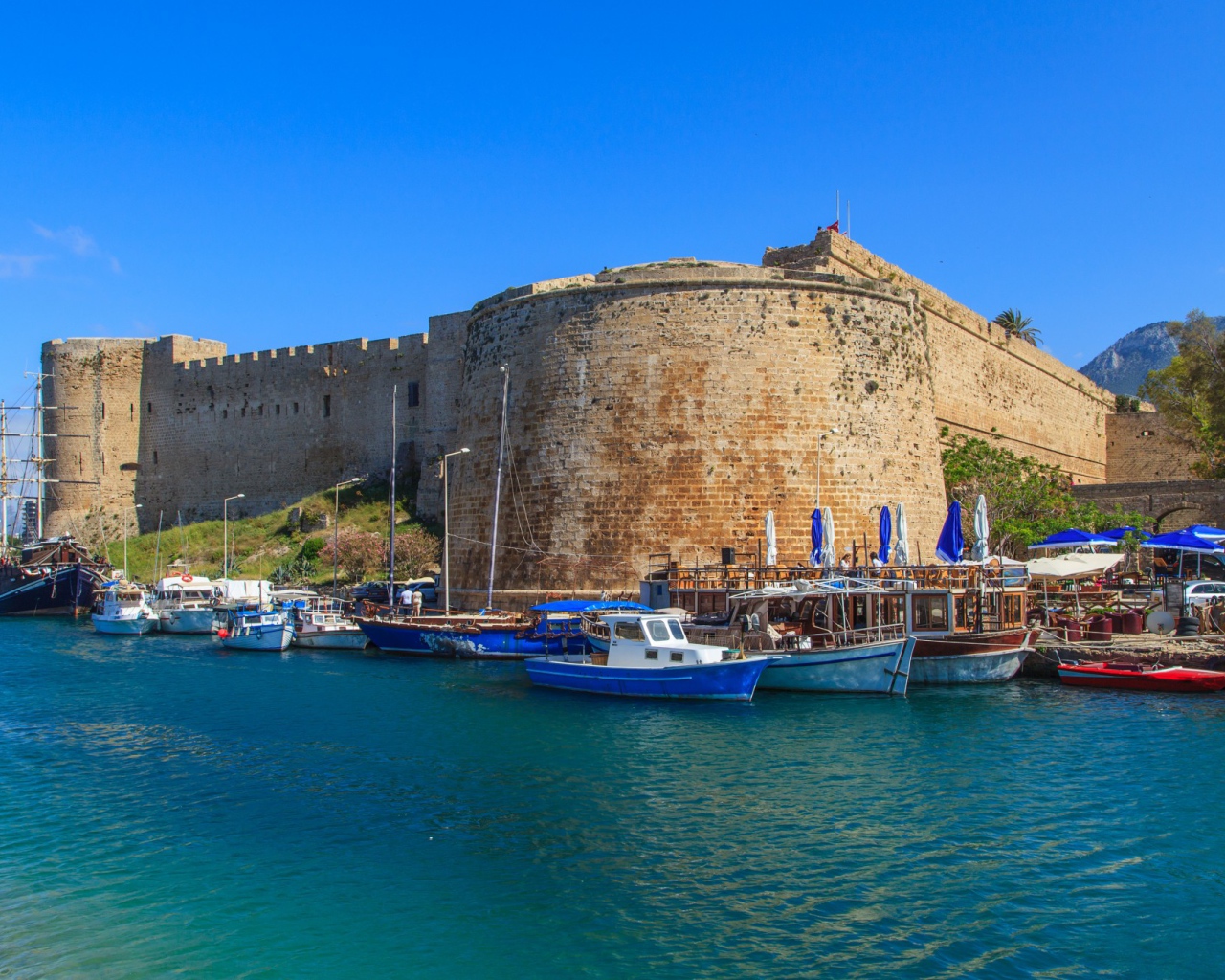 Старинный Киренийский замок, Северный Кипр 