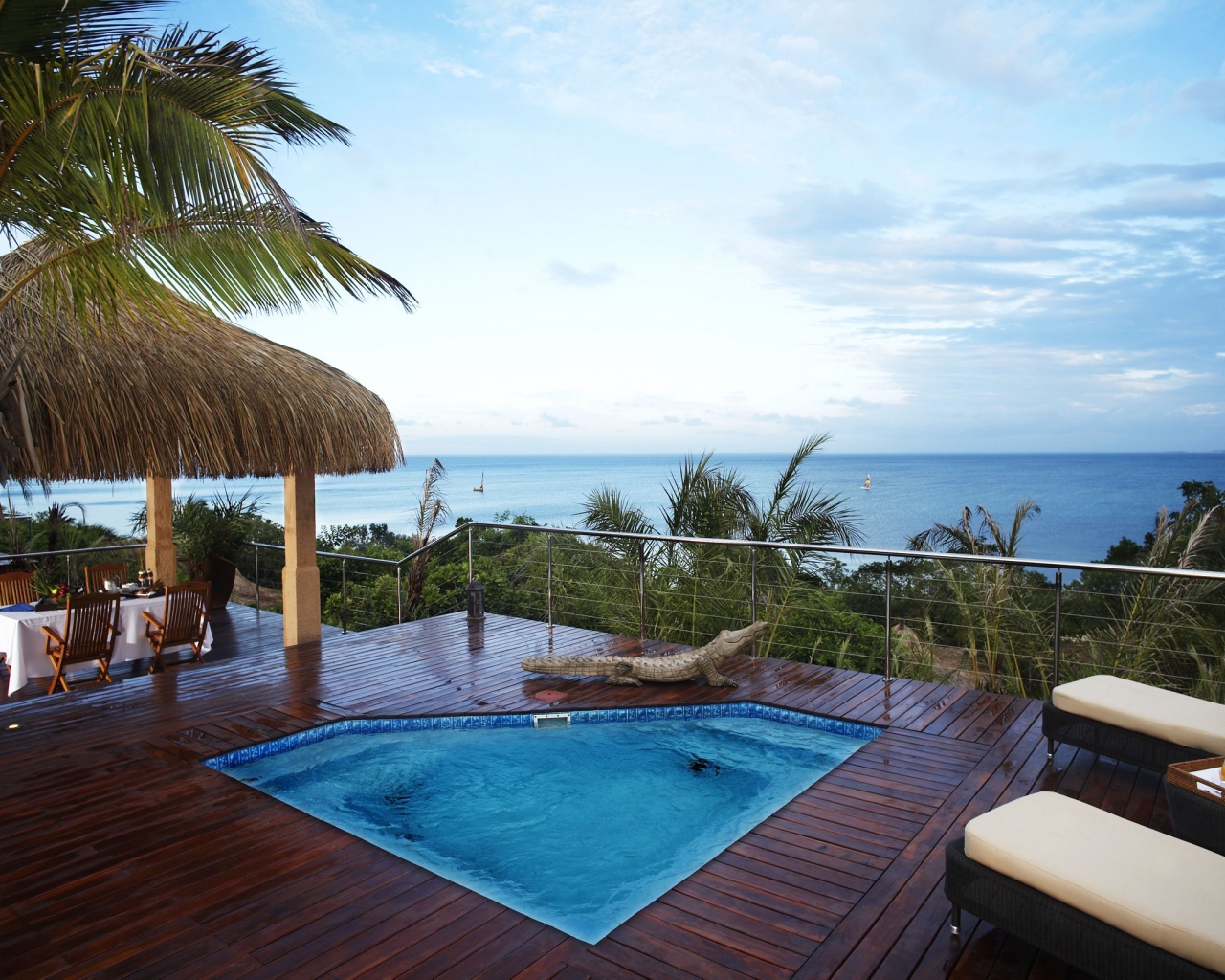 Райский уголок на республика Мозамбик, Африка 