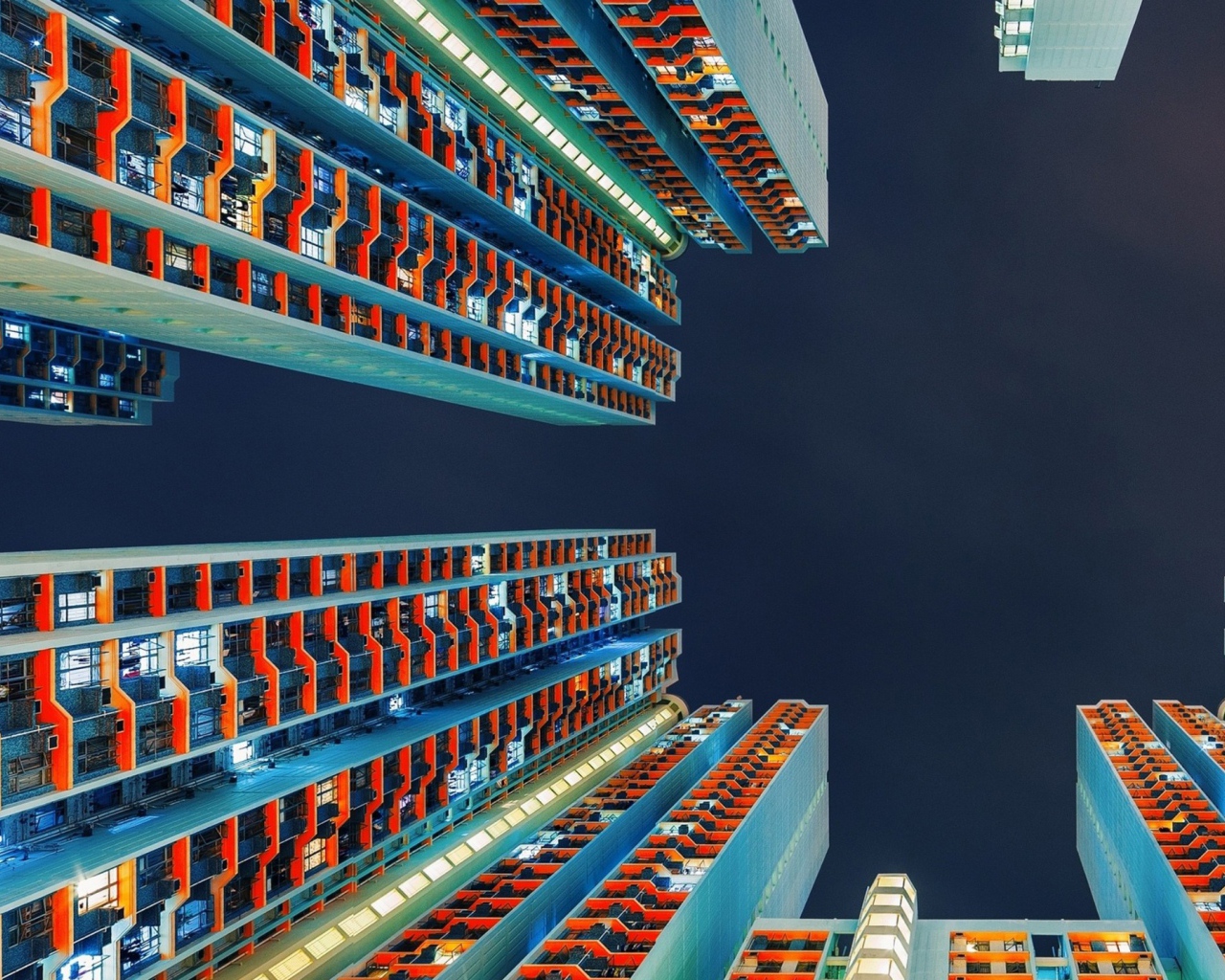 Гипнотизирующие небоскребы Гонконга  