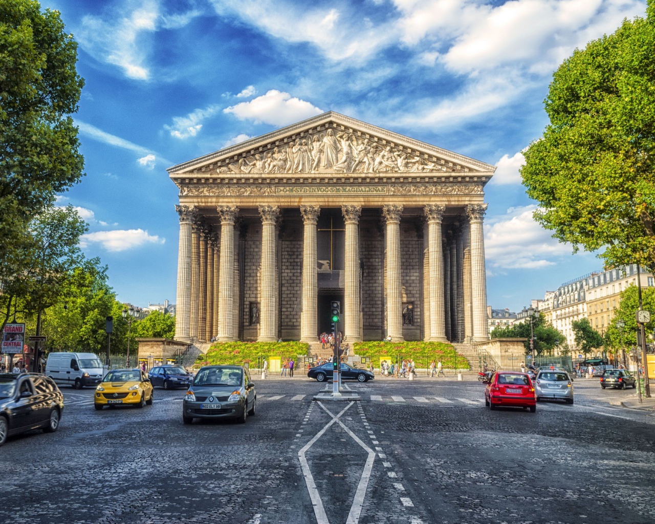 Здание D.O.M.SVB.INVOC.S.M.MAGDALENAE, Париж. Франция  