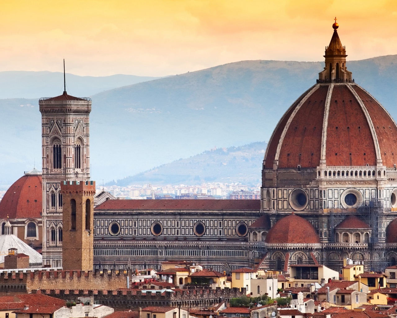 Кафедральный собор Санта-Мария-дель-Фьоре,  Флоренция, Италия 