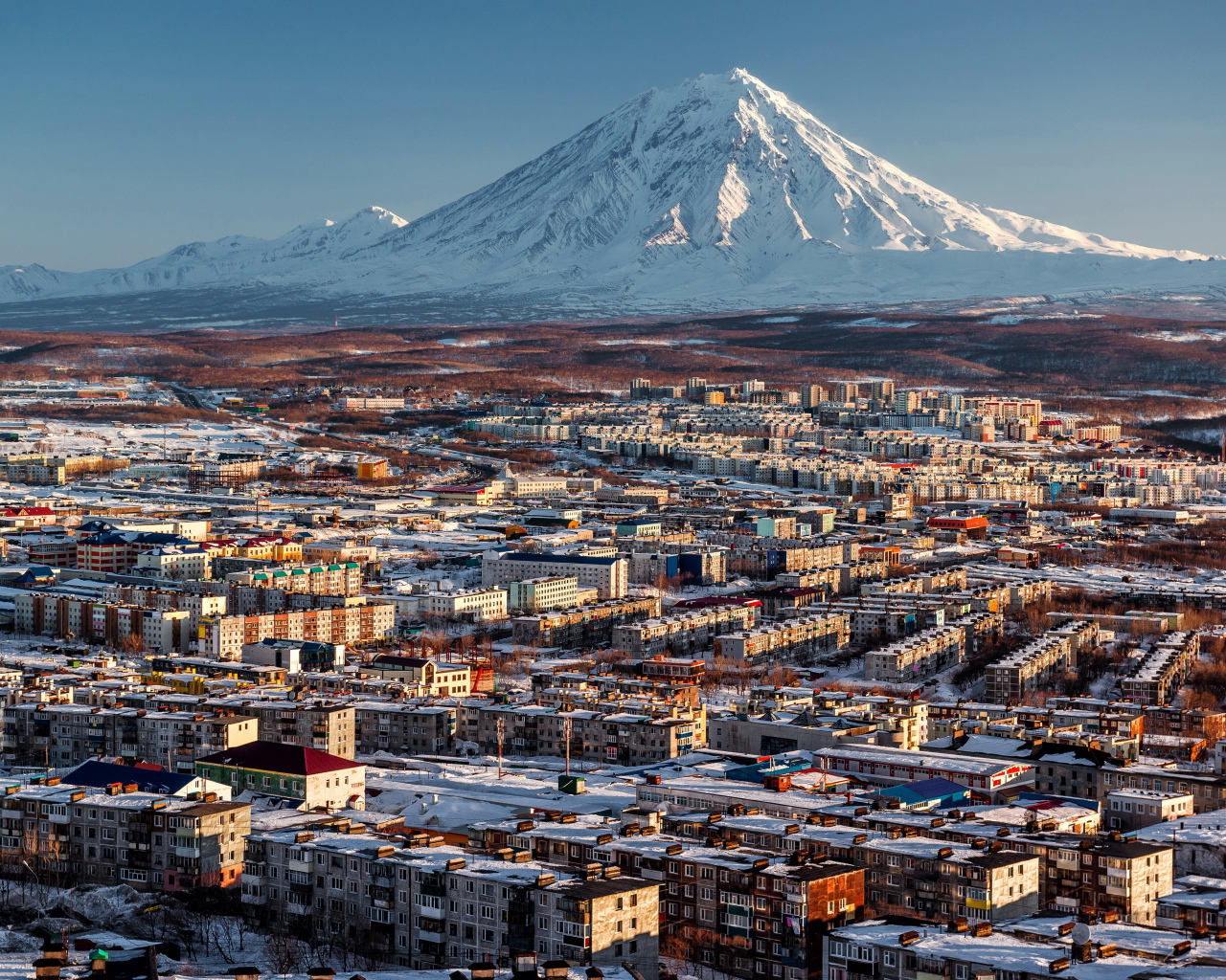 Дома в городе Петропавловск-Камчатский, Россия 
