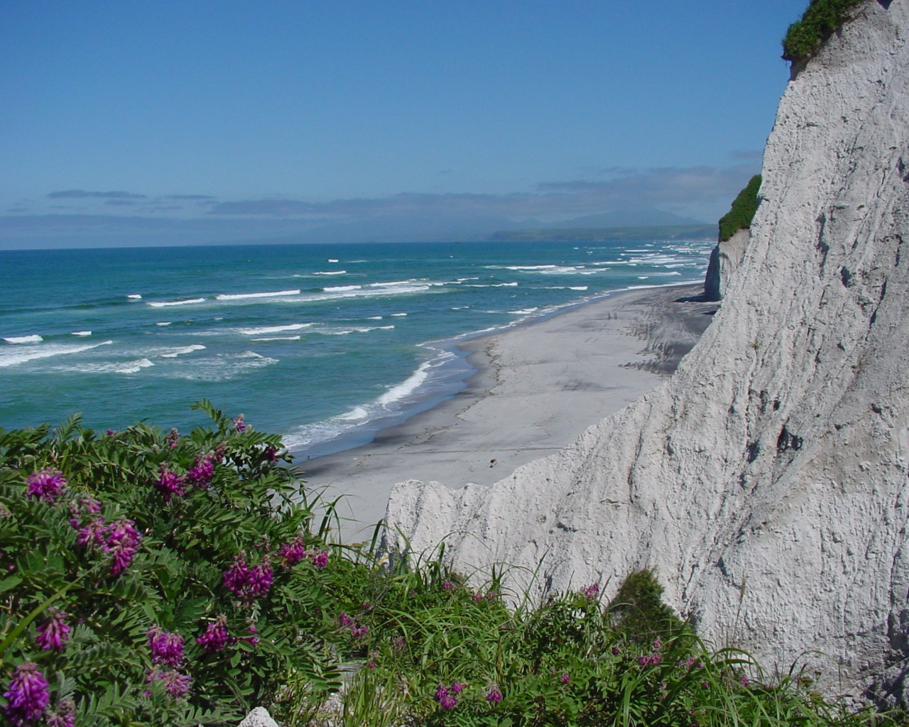 Тихий океан, Курильские острова. Россия 