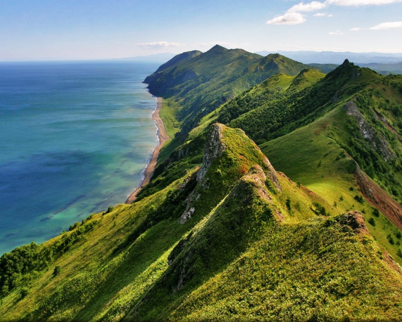 Хребет Жданко  остров Сахалин, Россия 