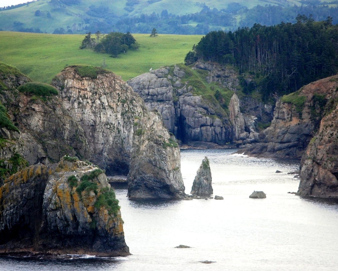 Остров Шикотан, Курильские острова. Россия 