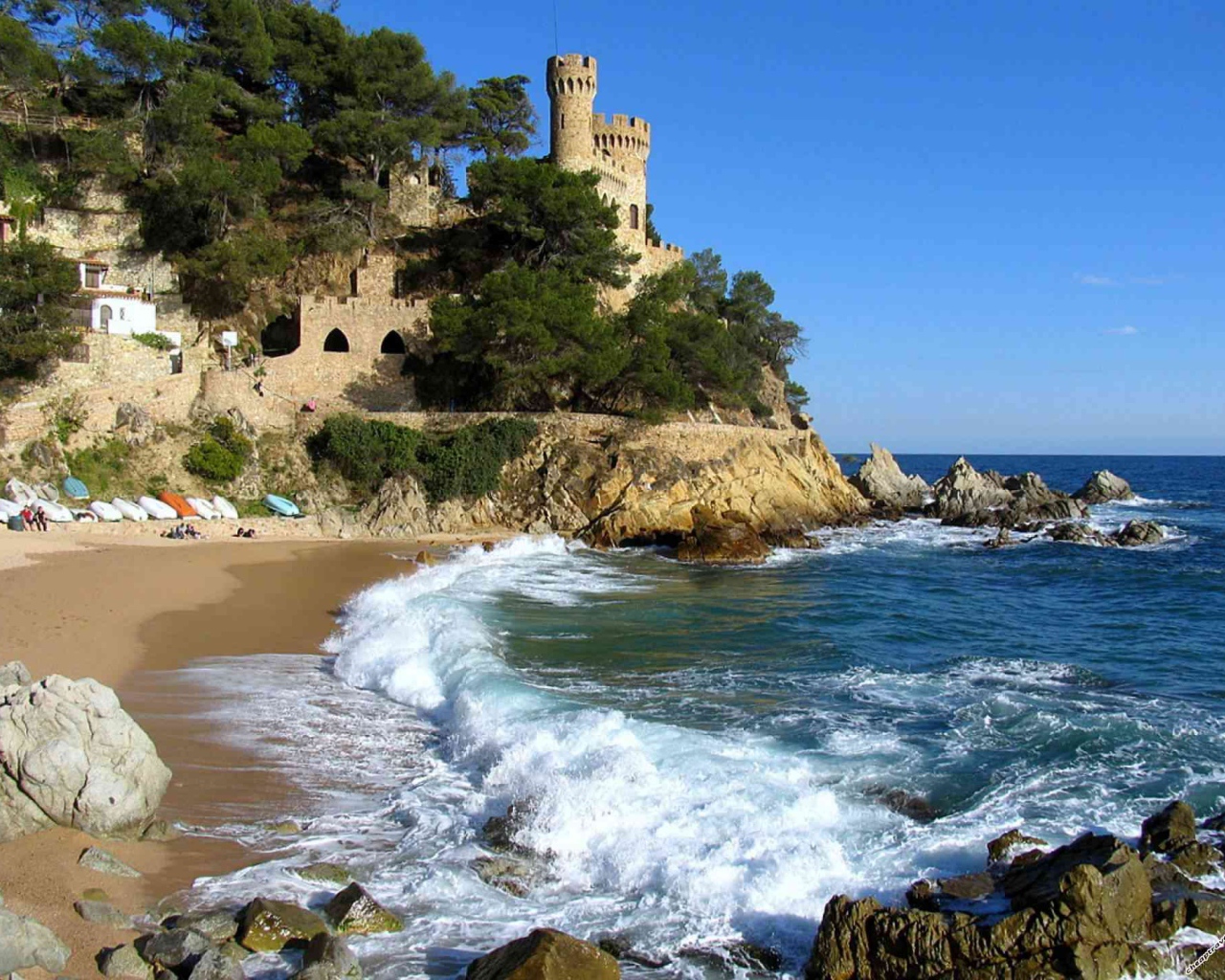 Льорет де Мар, лазурный берег Испании, Коста Брава 