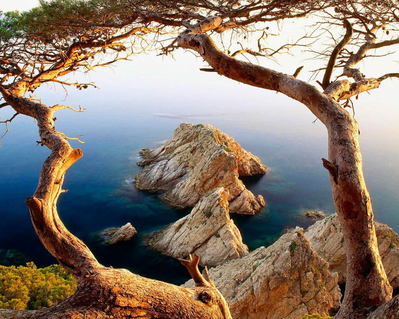 Побережье Тосса де Мар, Коста Брава. Испания 