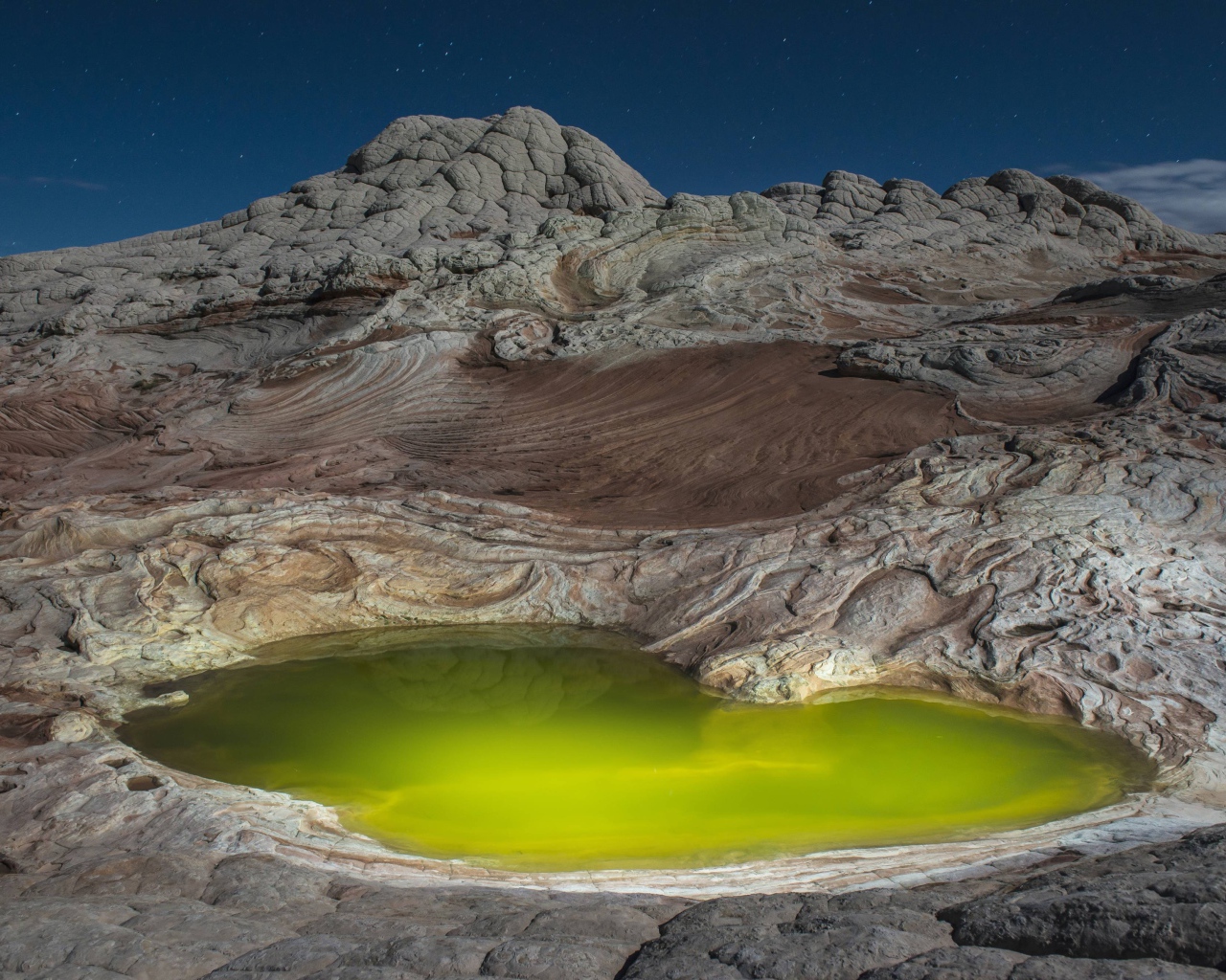Дюны Уайт - Покет, Национальный заповедник Вермилион Клифс,, Аризона. США