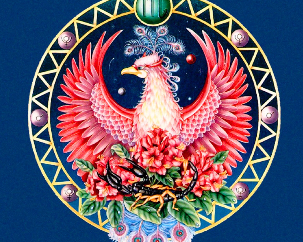 Знак зодиака Скорпион рисунок 